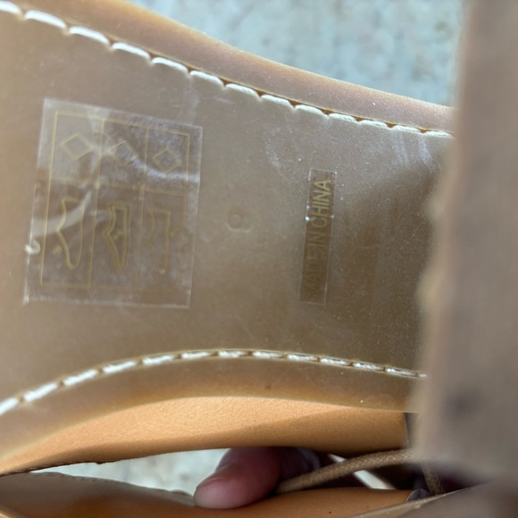 FR x FP Free People Gladiator Style Heeled Sandals Size 9 - Picture 9 of 9